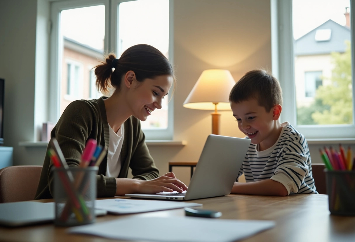 l ent + apprentissage à distance